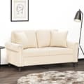 Miniatyrbillede 3 af 8: vidaXL pyntepuder 2 stk. 40x40 cm velour brun