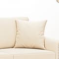 Miniatyrbillede 6 af 8: vidaXL pyntepuder 2 stk. 40x40 cm velour brun