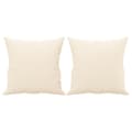 Miniatyrbillede 1 af 8: vidaXL pyntepuder 2 stk. 40x40 cm velour brun