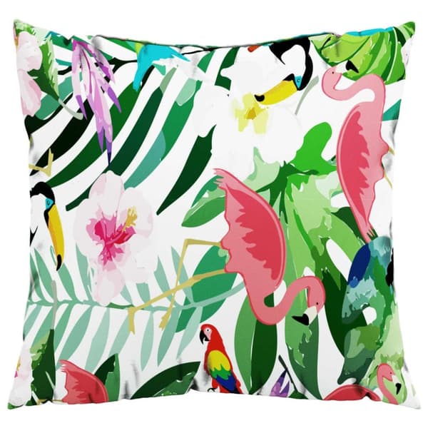 vidaXL pyntepuder 4 stk. 60x60 cm stof flerfarvet