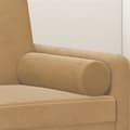 Miniatyrbillede 6 af 8: vidaXL pyntepuder 2 stk. Ø15x50 cm velour brun