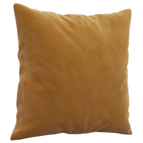 vidaXL pyntepuder 2 stk. 40x40 cm velour brun
