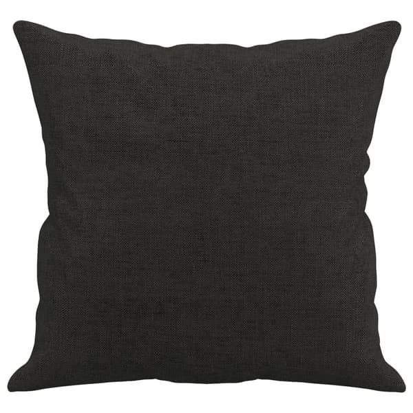 vidaXL pyntepuder 2 stk. 40x40 cm stof sort