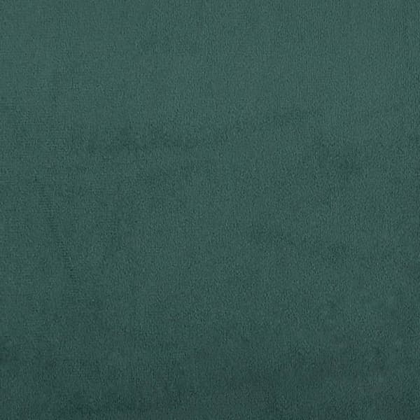 vidaXL pyntepuder 2 stk. Ø15x50 cm velour mørkegrøn
