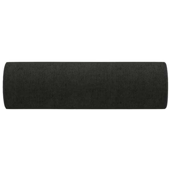 vidaXL pyntepuder 2 stk. Ø15x50 cm stof sort