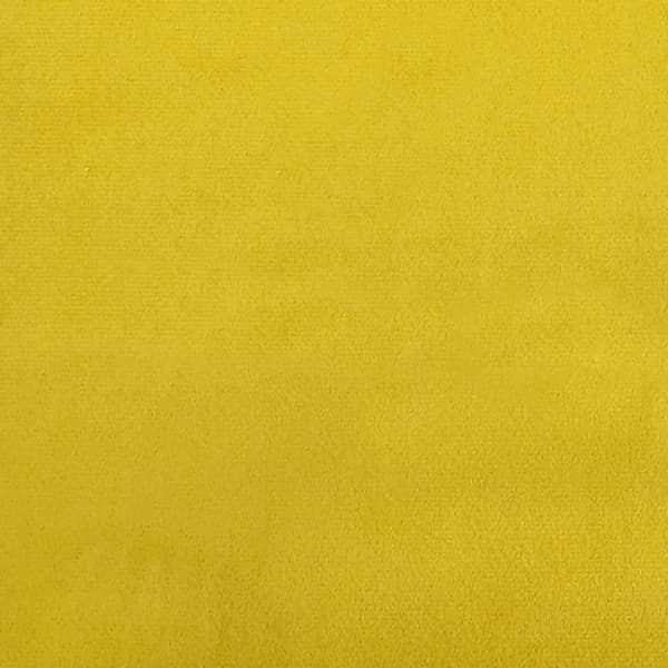 vidaXL pyntepuder 2 stk. Ø15x50 cm velour gul