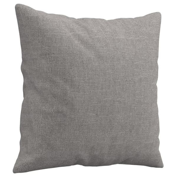vidaXL pyntepuder 2 stk. 40x40 cm stof grå