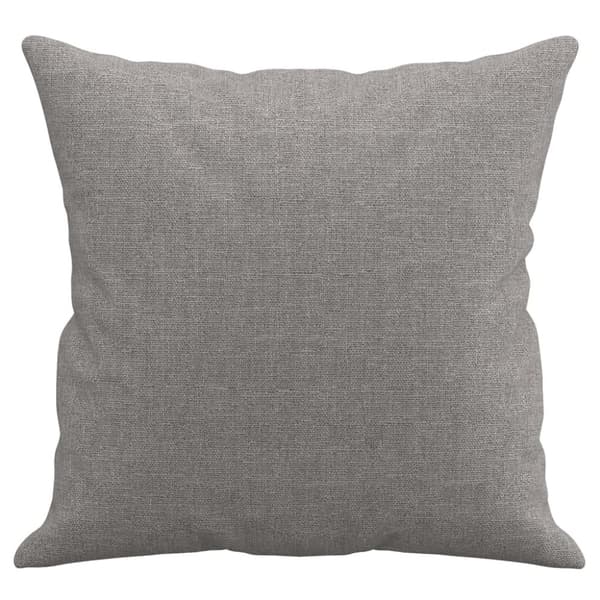 vidaXL pyntepuder 2 stk. 40x40 cm stof grå