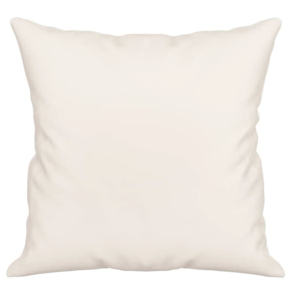 vidaXL pyntepuder 2 stk. 40x40 cm mikrofiberstof beige