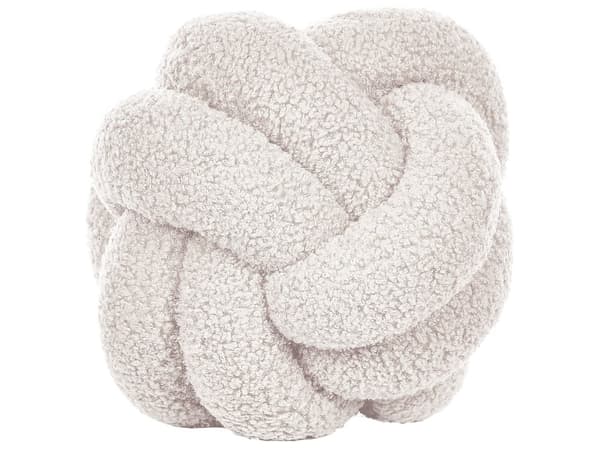Solmutyyny luonnonvalkoinen buklee 19 x 19 cm 2 kpl tyyny pehmeä moderni tyyli