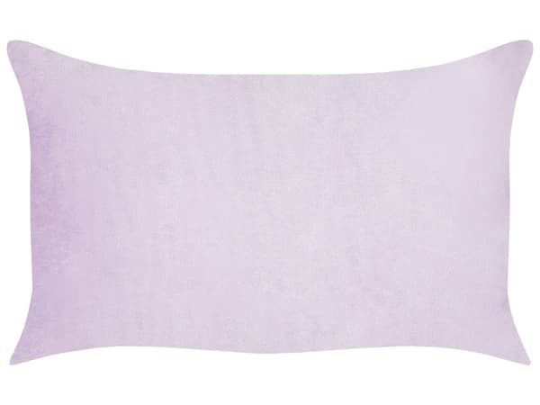Koristetyyny violetti vakosametti 47 x 27 cm raidallinen kuvio moderni tyyli