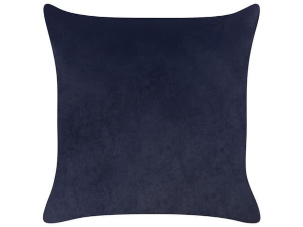 Koristetyyny musta 45 x 10 x 45 cm sametti polyesteritäyte 2 kpl eläinkuvio neliö moderni