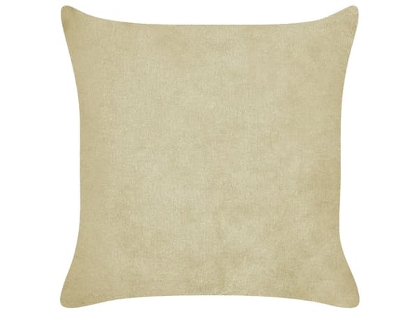 Pyntepuder Grøn Fløjl 43 x 43 cm Sæt af 2 Moderne Sofapuder Bredriflet Stof Stribet Mønster Puder til Seng Tilbehør Indretning
