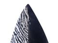 Miniatyrbillede 6 af 7: Sæt med 2 Dekorative Puder Sorte og Hvide Zebra Striber 45 x 45 cm Moderne Safari Decor
