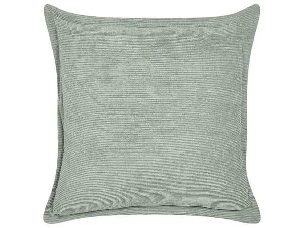 Sæt med 2 Lysegrønne Pyntepuder Fløjl 43 x 43 cm Moderne Traditionelle Stuepuder til Soveværelse