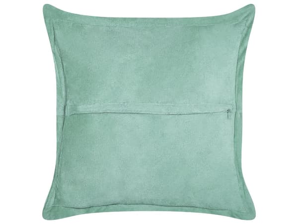 Sæt med 2 Lysegrønne Pyntepuder Fløjl 43 x 43 cm Moderne Traditionelle Stuepuder til Soveværelse