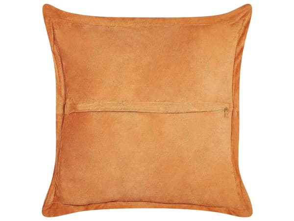 Sæt med 2 Lysebrune Pyntepuder Fløjl 43 x 43 cm Moderne Traditionelle Stuepuder til Soveværelse