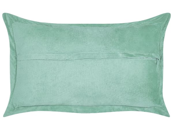 Sæt med 2 Lysegrønne Pyntepuder Fløjl 47 x 27 cm Moderne Traditionelle Stuepuder til Soveværelse