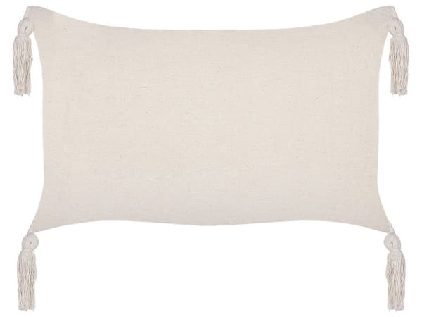 Gavlpuder Mintgrøn Polyester Bomuld 25 x 45 cm Sæt af 2 Aflange Sofapuder med Kvaster Puder til Sengen Dekoration Pyntepuder Tilbehør Stuen