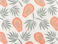 Miniatyrbillede 7 af 7: Pyntepude Hvid Grøn Orange Polyester 45 x 45 cm Sæt af 2 Moderne Sofapuder med Papaya Flotte Puder til Stuen og Sengen Dekoration Tilbehør