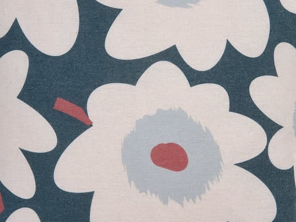 Pyntepude Multifarvet Polyester 45 x 45 cm Sæt af 2 Moderne Sofapuder med Blomster Flotte Puder til Stuen og Sengen Dekoration Tilbehør