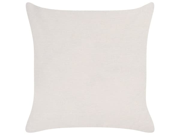 Pyntepude Grå Off White Polyester 45 x 45 cm Sæt af 2 Moderne Sofapuder med Blomster Flotte Puder til Stuen og Sengen Dekoration Tilbehør