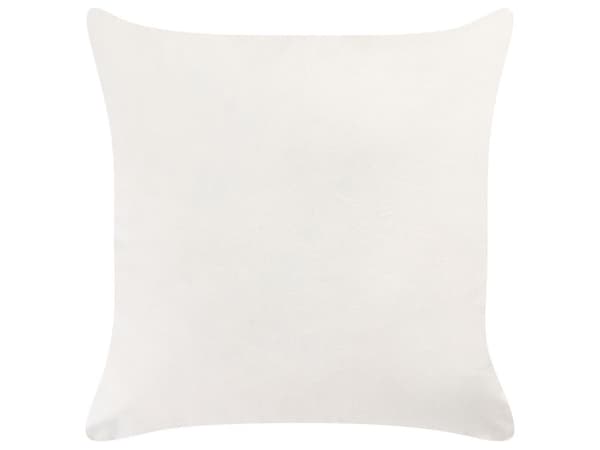 Sæt med 2 Pyntepuder Flerfarvet Velour 45 x 45 cm med Plantemotiv Moderne Traditionel Stue Soveværelse