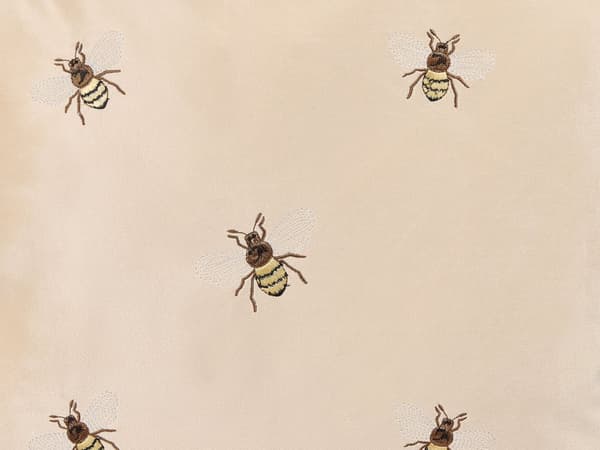 Sæt med 2 Pyntepuder Beige Bier Motiv 45 x 45 cm Velour Polyester Moderne Glamourøs Dekorationstilbehør