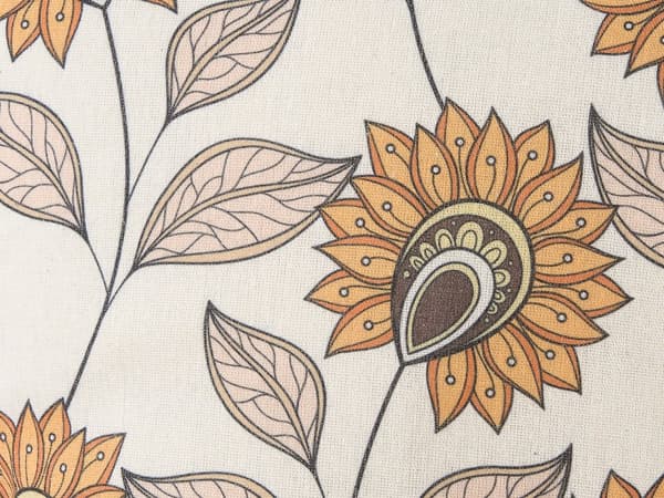 Koristetyyny monivärinen 45 x 10 x 45 cm polyesteri puuvilla pellava 2 kpl kukkakuvio neliö boho