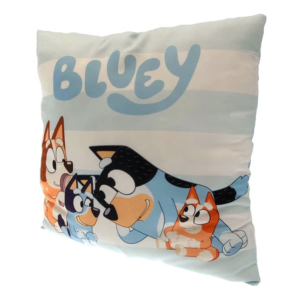 Bluey Stripe fylld kudde White/Blue One Size