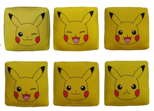Pokemon Pikachu Cube Team kudde