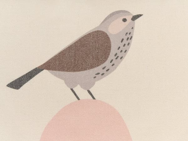 Dekorativ pude hvid med tryk 60 x 60 cm moderne minimalistisk med fyld dekorativt tilbehør stue soveværelse