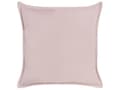 Miniatyrbillede 4 af 7: Sæt med 2 dekorative puder lyserød velour 60 x 60 cm polyester bomuld accent dekoration moderne minimalistisk