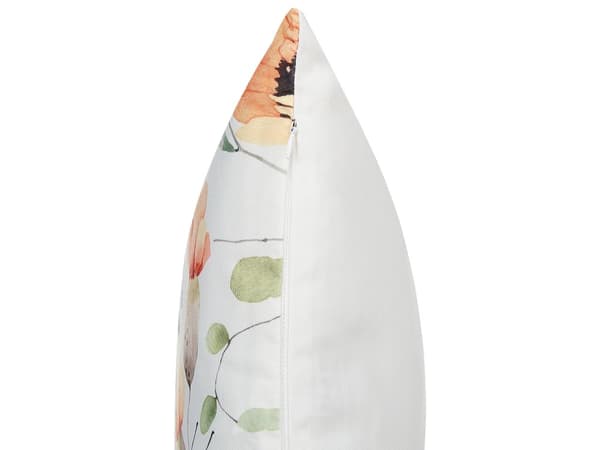 Ulkotyyny monivärinen 40 x 60 cm polyesteri kukkakuvio 2 kpl suorakulmainen vetoketjullinen boho