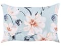 Miniatyrbillede 5 af 8: Udendørs Puder Lyserød Blå Polyester 40 x 60 cm Aflange Udendørspuder til Havemøbler Blomstermønster Vandtæt Design