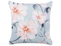 Miniatyrbillede 5 af 8: Udendørs Puder Lyserød Blå Polyester 45 x 45 cm Firkantede Udendørspuder til Havemøbler Blomstermønster Vandtæt Design