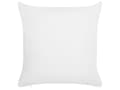 Miniatyrbillede 6 af 8: Udepude grøn 45 x 45 cm polyester stribet bladmønster 2 stk firkantet med lynlås moderne