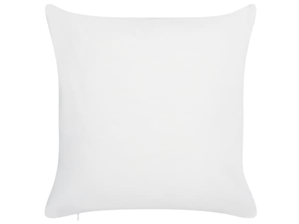 Udendørs hynde blå polyester 45 x 45 cm 2 stk firkantet blomstermønster