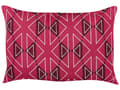 Miniatyrbillede 5 af 8: Udendørs hynde pink polyester 40 x 60 cm 2 stk geometrisk mønster rektangulær vandtæt moderne