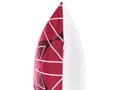 Miniatyrbillede 7 af 8: Udendørs hynde pink polyester 40 x 60 cm 2 stk geometrisk mønster rektangulær vandtæt moderne