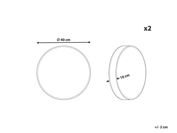 Ulkotyyny vaaleanpunainen polyesteri 40 cm 2 kpl geometrinen kuvio suorakulmainen vedenpitävä moderni
