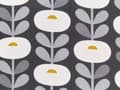 Miniatyrbillede 8 af 8: Udendørs Puder Grå Hvid Polyester 40 x 60 cm Aflange Udendørspuder til Havemøbler Blomstermønster Vandtæt Design
