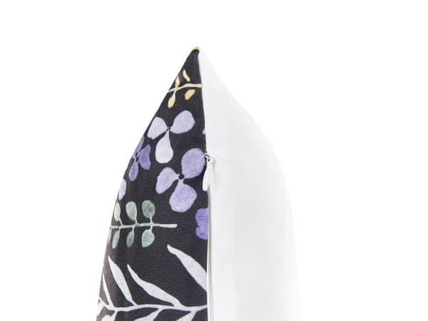 Udendørs Puder Multifarvet Polyester 45 x 45 cm Firkantede Udendørspuder til Havemøbler Blomstermønster Vandtæt Design