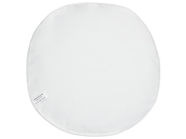 Udendørs Puder Multifarvet Polyester ø 40 cm Sæt af 2 Runde Udendørspuder til Havemøbler Nektariner Vandtæt Design