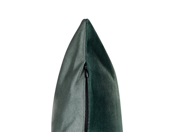 Pyntepuder Grøn Rød Velour 45 x 45 cm Sæt af 2 Moderne Sofapuder med Rensdyr Firkantede Puder til Seng Julepuder Tilbehør Indretning