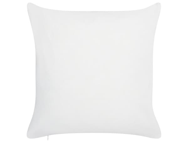 Udendørs Puder Multifarvet Polyester 45 x 45 cm Sæt af 2 Firkantede Udendørspuder til Havemøbler Blomstermønster Vandtæt Design