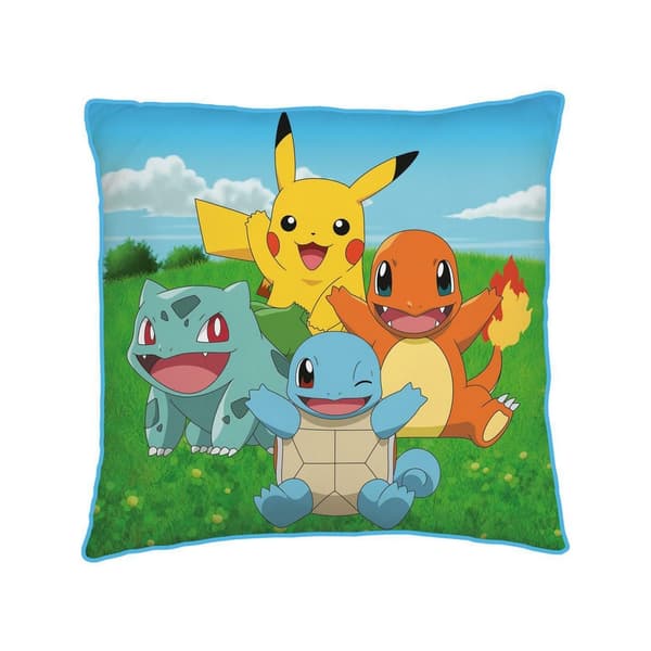 Pokemon Square Filled Cushion Multicoloured 40cm x 40cm