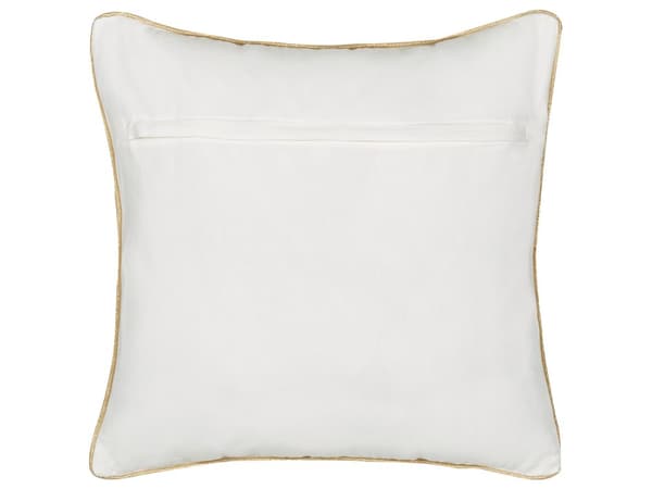 Pyntepude med juletræ hvid 45 x 45 cm pull down-pudebetræk i bomuld med fyld til stue og soveværelse