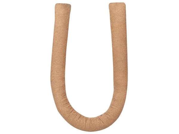 Koristetyyny vaaleanruskea 172 x 14 cm teddykangas 2 kpl putkityyny solmutyyny moderni