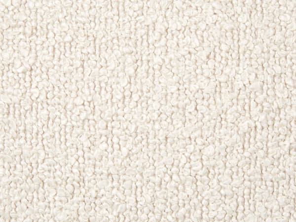 2 pyntepuder lys beige teddystof ensfarvet mønster